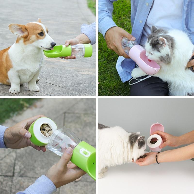 Bottle&Bowl™ | Gourde pour chien - Chien Chance