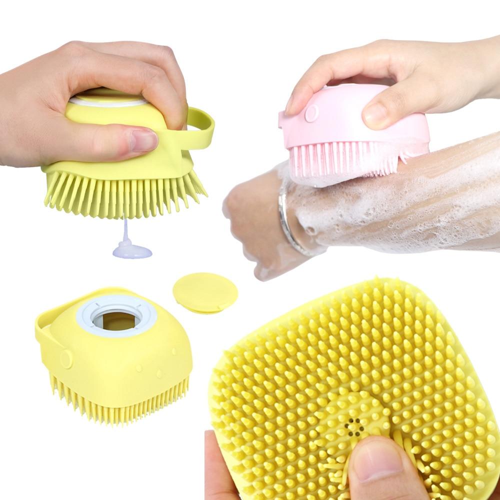 BrossyDog™ - Brosse de bain pour animaux 2 en 1 | chien - Chien Chance