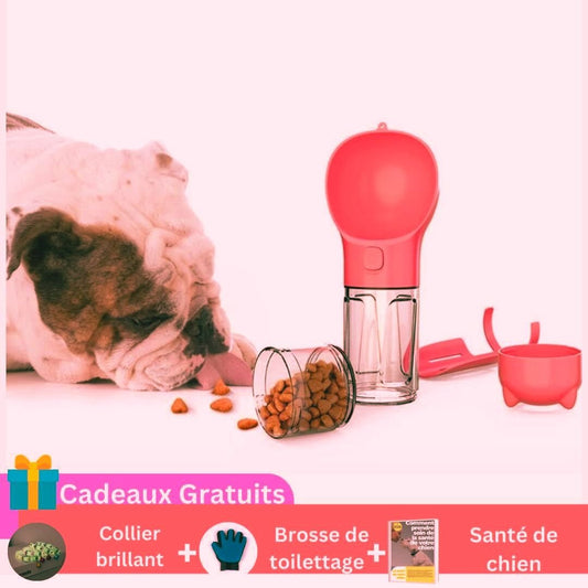 Bouteille multi-usage pour chien - Pitou Poil