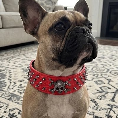 Collier Chien Rouge