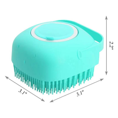 BrossyDog™ - Brosse de bain pour animaux 2 en 1 | chien - Chien Chance